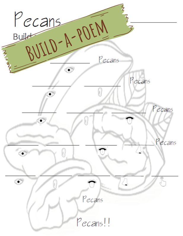 Build-a-Poem about pecans